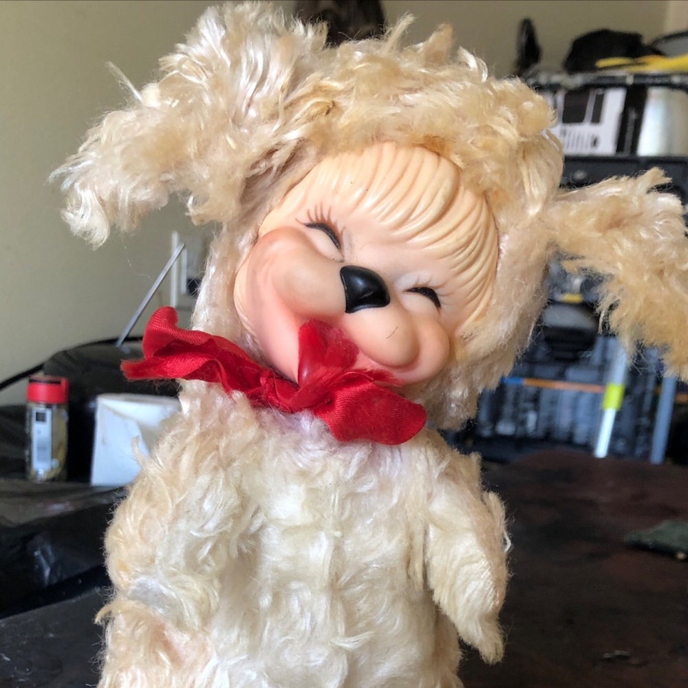 Rushton Star Creations rubber face dog